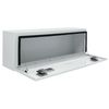 Better Built TOP MOUNT, WHITE STEEL TRUCK TOOL BOX 48INLX12INWX16INH SINGLE DOOR 64210149